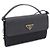 Prada Mini borsa a tracolla WOC in nylon vitreo Nero - vista 2