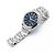 Omega Orologio da uomo in acciaio con quadrante blu Aqua Terra - vista 14