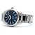 Omega Orologio da uomo in acciaio con quadrante blu Aqua Terra - vista 20