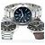 Omega Orologio da uomo in acciaio con quadrante blu Aqua Terra - vista 23