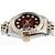 Rolex Datejust Combi Burgundy After Diamond Damenuhr Rot - Ansicht 12