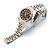 Rolex Datejust Combi Burgundy After Diamond Damenuhr Rot - Ansicht 14
