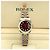 Rolex Datejust Combi Burgundy After Diamond Damenuhr Rot - Ansicht 2