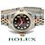Rolex Datejust Combi Burgundy After Diamond Damenuhr Rot - Ansicht 23