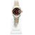 Rolex Datejust Combi Burgundy After Diamond Damenuhr Rot - Ansicht 3