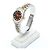 Rolex Datejust Combi Burgundy After Diamond Damenuhr Rot - Ansicht 4