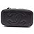 Chanel Borsa vanity in pelle di agnello con manico superiore e tracolla Nero - vista 7