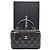 Chanel Borsa vanity in pelle di agnello con manico superiore e tracolla Nero - vista 8