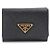 Prada Portafoglio Saffiano con logo Triangle