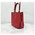 Prada Saffiano Leder Herz Panier Tasche Klein Rot - Ansicht 2