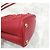 Prada Saffiano Leder Herz Panier Tasche Klein Rot - Ansicht 4
