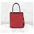 Prada Saffiano Leder Herz Panier Tasche Klein Rot - Ansicht 9