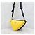 Prada Borsa a tracolla in pelle Vitello Triangle Saffiano Argento - vista 2