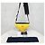 Prada Borsa a tracolla in pelle Vitello Triangle Saffiano Argento - vista 9
