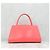 Prada Bolso tote de cuero cepillado con logotipo de triángulo rosa - vista 3