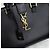 Saint Laurent Monogram Canvas Tote Schultertasche - vista 4