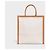 Cabas Céline Vertikaler Canvas-Shopper Natural Tan - Ansicht 10
