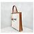 Cabas Céline Vertikaler Canvas-Shopper Natural Tan - Ansicht 2