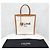 Cabas Céline Vertikaler Canvas-Shopper Natural Tan - Ansicht 8
