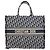 Dior Oblique Canvas Book Tote Large Mehrfarben