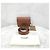 Burberry Borsa a tracolla in pelle dorata TB - vista 9