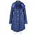 Abrigo acolchado largo Moncler Azul