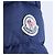 Abrigo acolchado largo Moncler Azul - vista 4