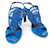 Sandali in scamosciato Hermès Blu  - vista 1