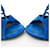 Sandali in scamosciato Hermès Blu  - vista 2