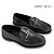 Jimmy Choo Mocassini Mocca Nioblack Gold da uomo Nero