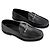 Jimmy Choo Mocassini Mocca Nioblack Gold da uomo Nero - vista 3