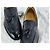 Brunello Cucinelli Mocassini con nappe in pelle nero autentico - vista 10