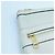 Gucci Clutch Ophidia a righe bianche Bianco - vista 6