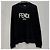 Fendi Logo Terry Sweatshirt aus Baumwolle - Ansicht 2
