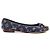 Louis Vuitton Ballerine in denim Blu