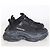 Balenciaga Sneakers Triple Sneakers Dirty Black Nero - vista 4