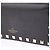 Valentino Clutch wallet Rockstud in pelle nera Nero - vista 12
