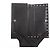 Valentino Clutch wallet Rockstud in pelle nera Nero - vista 19