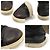 Salvatore Ferragamo Sneakers alte da uomo in pelle nera con punta marrone Nero - vista 6