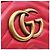 Gucci Borsa a tracolla Matelassé Marmont Rosso - vista 8