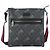 Gucci Borsa a tracolla GG Supreme con stampa tigre nera Nero