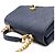 Chanel Borsa con patta e manico superiore in caviar Nero - vista 6