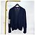 Thom Browne Shetland Cardigan mit Streifen Navy Blau - Ansicht 3