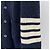Thom Browne Shetland Cardigan mit Streifen Navy Blau - Ansicht 6