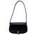 Saint Laurent Mini borsa a tracolla Voltaire mezza luna nera Nero