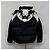 Versace Baroque Pattern Gold Button Padded Jacket (Cropped Oversized) Silvery - view 3