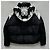 Versace Baroque Pattern Gold Button Padded Jacket (Cropped Oversized) Silvery - view 5