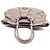 Salvatore Ferragamo Borsa Gancini Celtic Marrone - vista 6