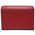 Gucci Tarjetero de cuero Red GG Marmont Roja - vista 6