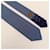 Hermès Cravatta in seta geometrica blu marine - vista 6